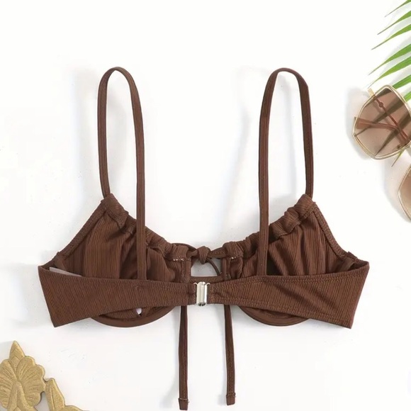 brown bikini top - Picture 2 of 3